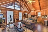 Sevierville Cabin w/ Private Hot Tub & Fireplace!