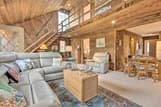 Rustic-Chic Home with Deck - 1 Mi to Ski Resort!
